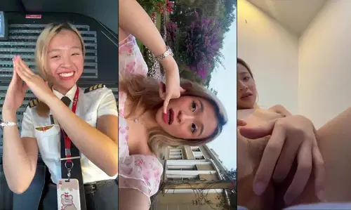 Nữ phi công Vietjet lộ clip nghịch đồ chơi cho người yêu xem – Phần 2